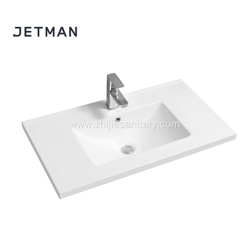 JM5001-81 White Ceramic Toilet Hand Bathroom Wash Basin